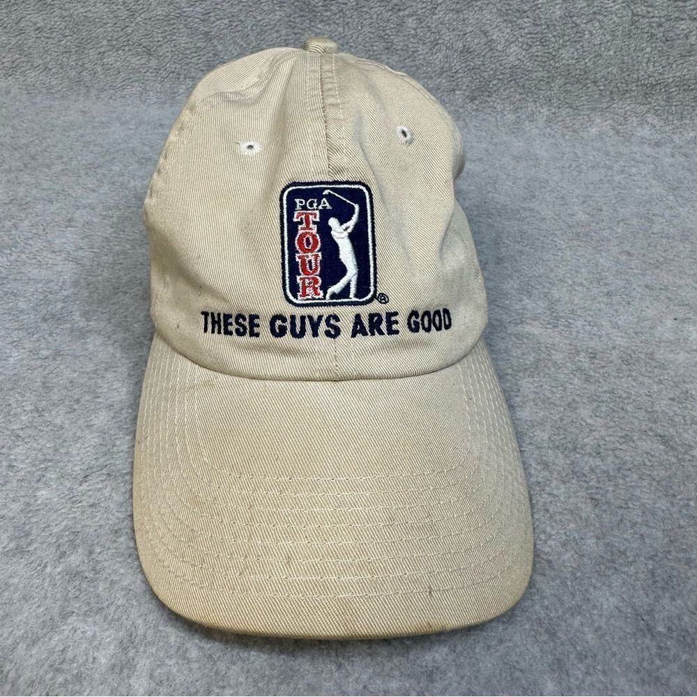 Golf PGA Tour These Guys Are Good Cap Hat Adult Adjustable AT&T Wireless Cotton‎